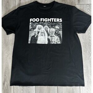 Foo Fighters "Old Band Photo" T-Shirt Black - XL